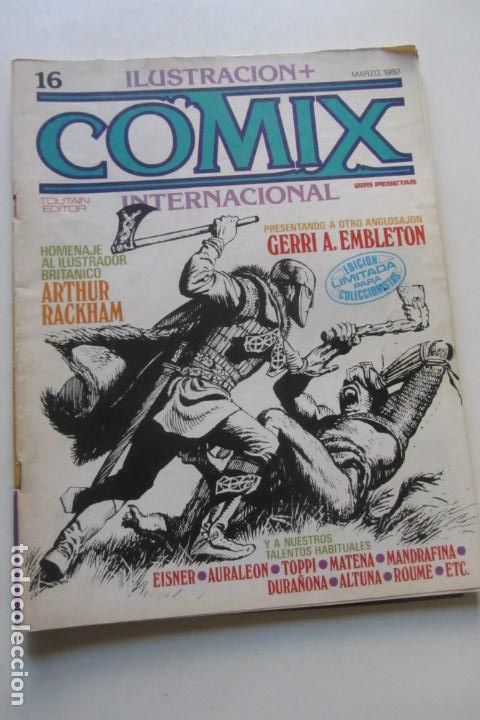 C&oacute;mics: COMIX INTERNACIONAL. N&ordm; 16. TOUTAIN 1982 arx191