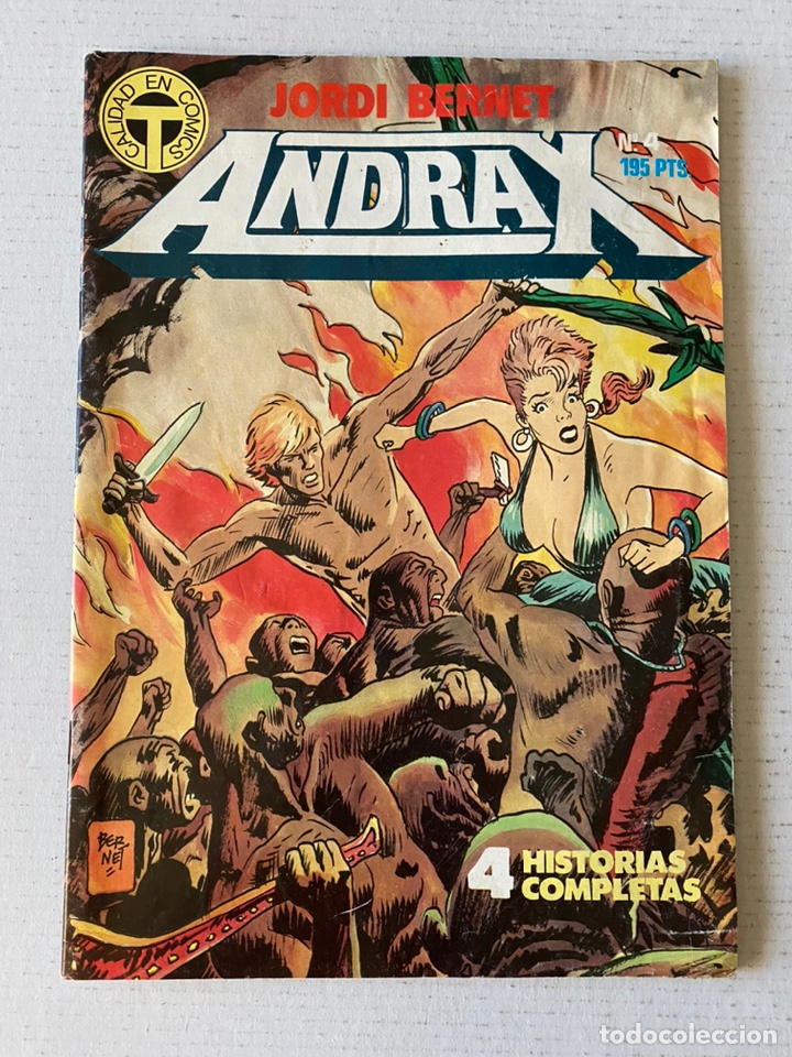 C&oacute;mics: ANDRAX #4 TOUTAIN - Foto 1