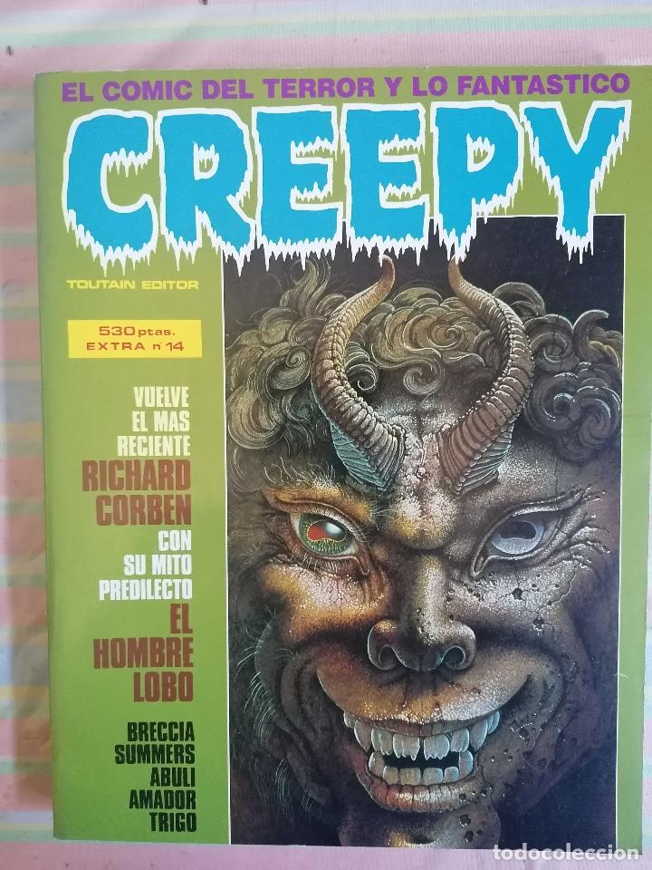 CREEPY RETAPADO Nº 61-62-63-64 1984 POE CORBEN LOVECRAFT BRECCIA (Tebeos y Comics - Toutain - Creepy)