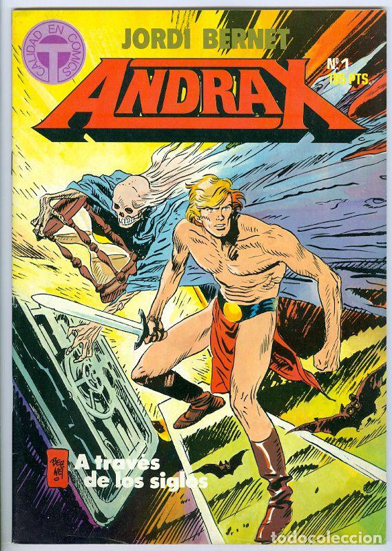 C&oacute;mics: Toutain. Andrax. Jordi Bernet. 1 - Foto 1