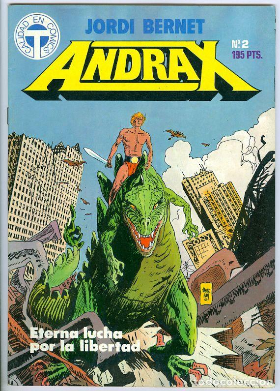 C&oacute;mics: Toutain. Andrax. Jordi Bernet. 2 - Foto 1