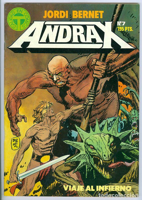 C&oacute;mics: Toutain. Andrax. Jordi Bernet. 7 - Foto 1