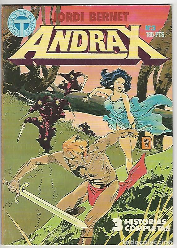 C&oacute;mics: Toutain. Andrax. Jordi Bernet. 3 - Foto 1