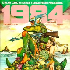 Cómics: COMIC 1984 Nº 17 FANTASIA Y CIENCIA FICCION TOUTAIN EDITOR 1980 EXCELENTE ESTADO SIN POSTER