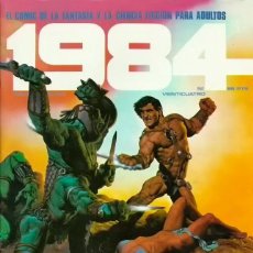Cómics: COMIC 1984 Nº 24 FANTASIA Y CIENCIA FICCION TOUTAIN EDITOR 1980 MUY BUEN ESTADO