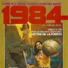 Cómics: COMIC 1984 Nº 38 - FANTASIA Y CIENCIA FICCION - TOUTAIN EDITOR - 1982 - MUY BUEN ESTADO