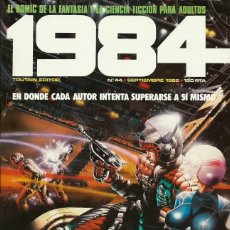 Cómics: COMIC 1984 Nº 44 - FANTASIA Y CIENCIA FICCION - TOUTAIN EDITOR - 1982 - MUY BUEN ESTADO