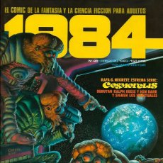 Cómics: COMIC 1984 Nº 49 - FANTASIA Y CIENCIA FICCION - TOUTAIN EDITOR - 1983 - MUY BUEN ESTADO