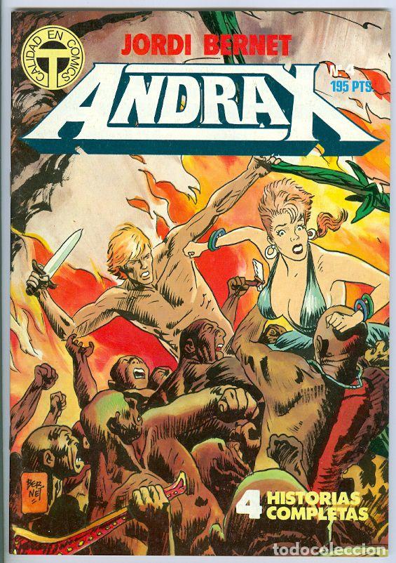 C&oacute;mics: Toutain. Andrax. Jordi Bernet. 4 - Foto 1