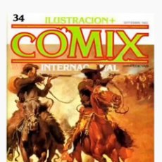 Cómics: ILUSTRACION COMIX INTERNACIONAL Nº 34 TOUTAIN EDITOR 1983 PERFECTO ESTADO