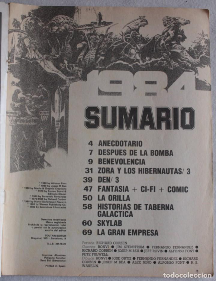 C&oacute;mics: 1984 / N&ordm; 24 / Toutain Editor - ref.148 - Foto 2