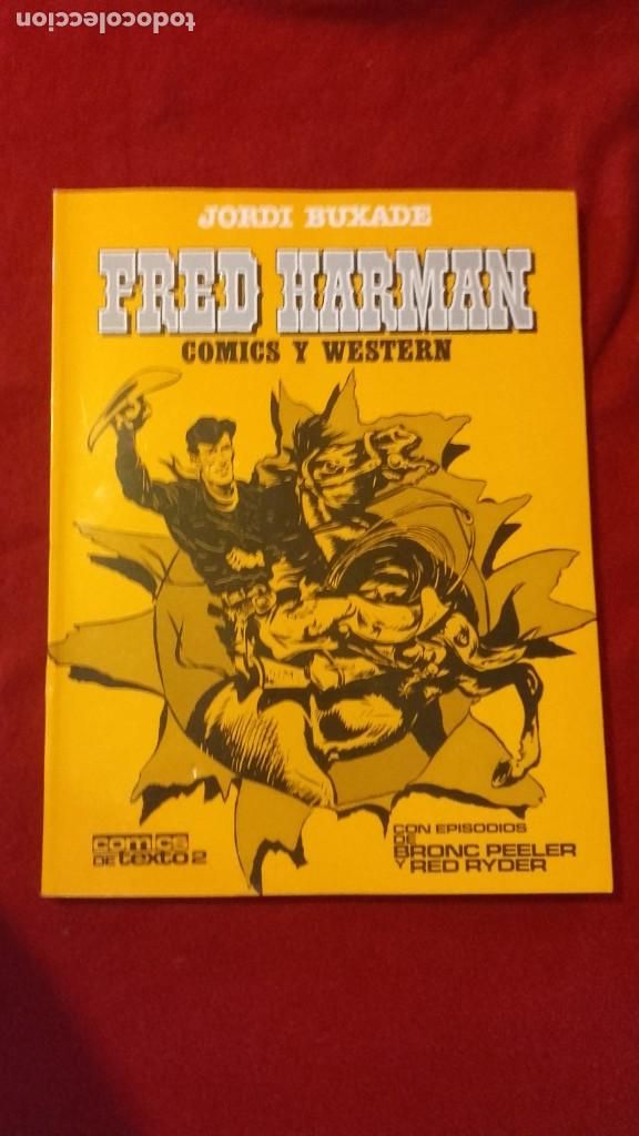 C&oacute;mics: FRED HARMAN COMICS Y WESTERN - J. BUXADE - RUSTICA - Foto 1