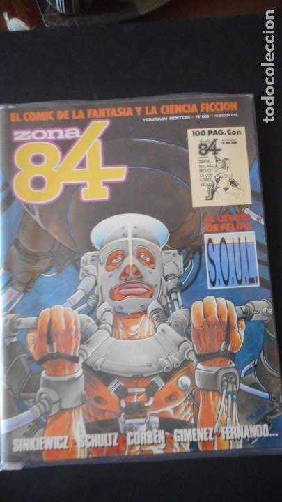 ZONA84 Nº 69 / C-5 (Tebeos y Comics - Toutain - Zona 84)