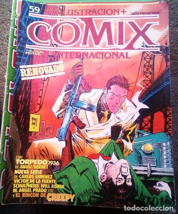 C&oacute;mics: ILUSTRACION + COMIX INTERNACIONAL. N&ordm; 59 y 32 - Foto 1