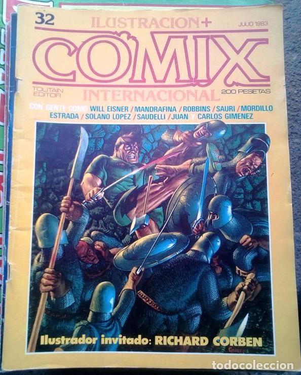 C&oacute;mics: ILUSTRACION + COMIX INTERNACIONAL. N&ordm; 59 y 32 - Foto 2