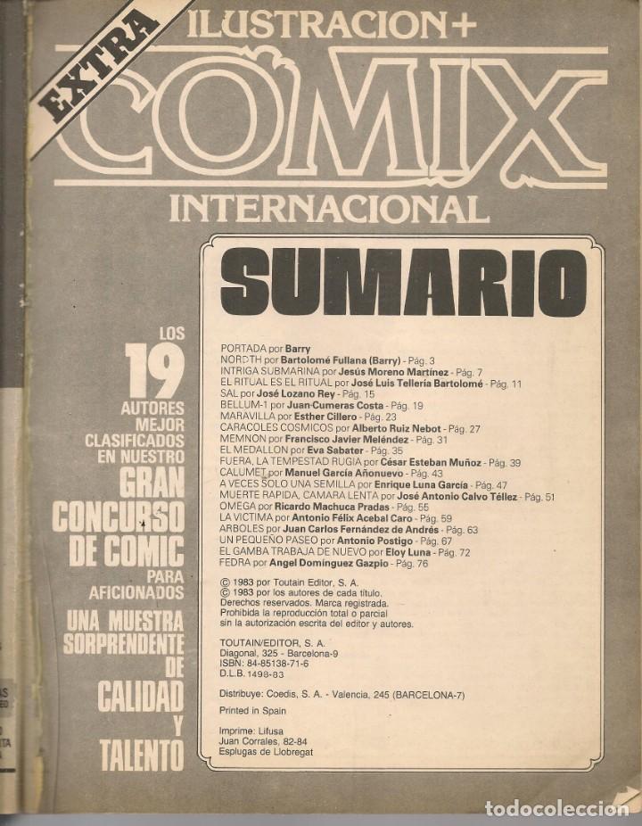 C&oacute;mics: C&Oacute;MIX INTERNACIONAL . EXTRA CONCURSO. TOUTAIN . 1983. (ST/.3) - Foto 2