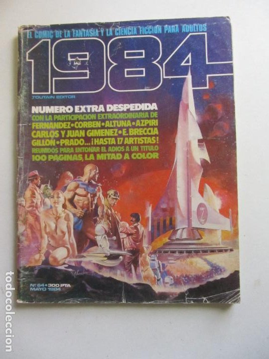 1984 Nº 64 - TOUTAIN EDITOR - MAYO 1984 ARX163 (Tebeos y Comics - Toutain - 1984)