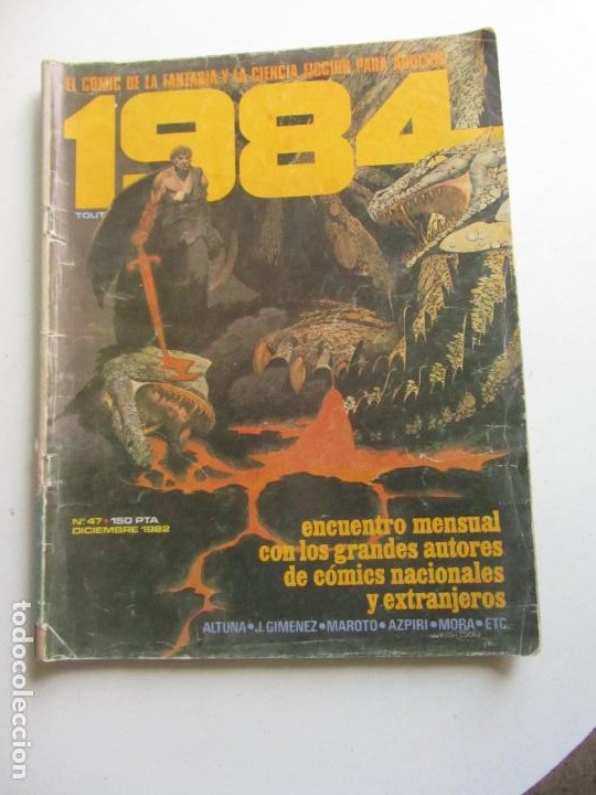 Cómics: 1984 Nº 47 - EL COMIC DE LA FANTASIA Y LA CIENCIA FICCION PARA ADULTOS - TOUTAIN ARX163 - Foto 1 - 304858508