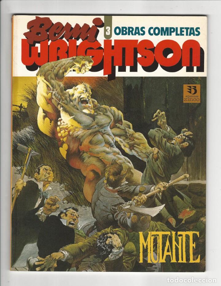 C&oacute;mics: Zinco. Obras completas. 3. Berni Wrightson. Mutante. - Foto 1