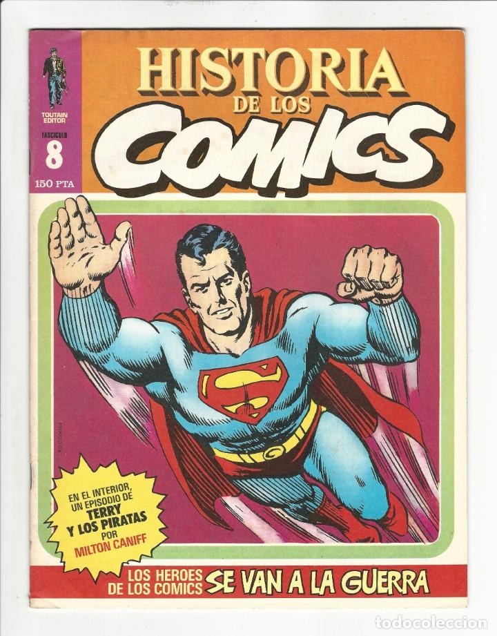 C&oacute;mics: Toutain. Historia de los c&oacute;mics. 8. Milton Caniff. - Foto 1