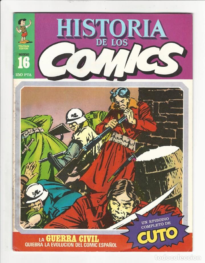 C&oacute;mics: Toutain. Historia de los c&oacute;mics. 16. Cuto. - Foto 1
