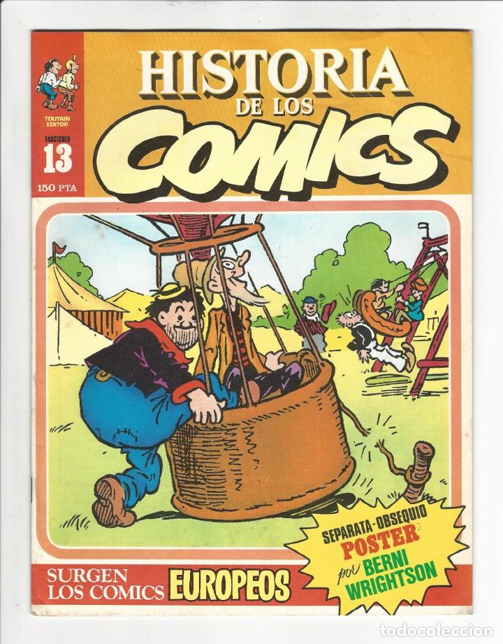 C&oacute;mics: Toutain. Historia de los c&oacute;mics. 13. Con el poster de Berni Wrightson. - Foto 1