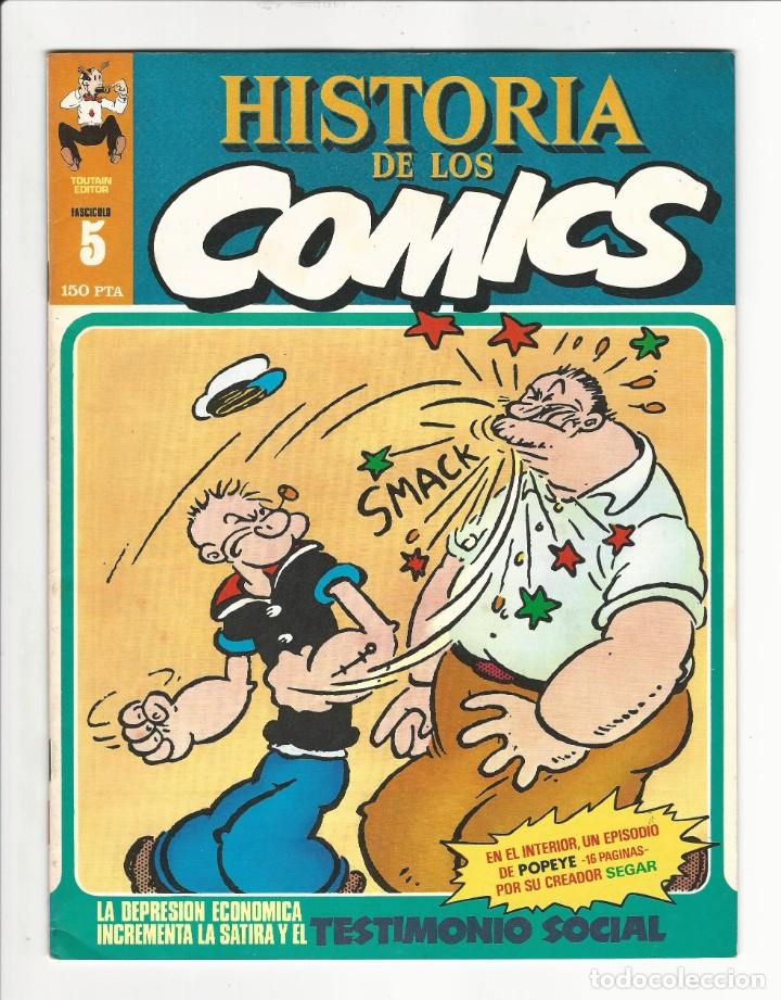 C&oacute;mics: Toutain. Historia de los c&oacute;mics. 5. Popeye. - Foto 1