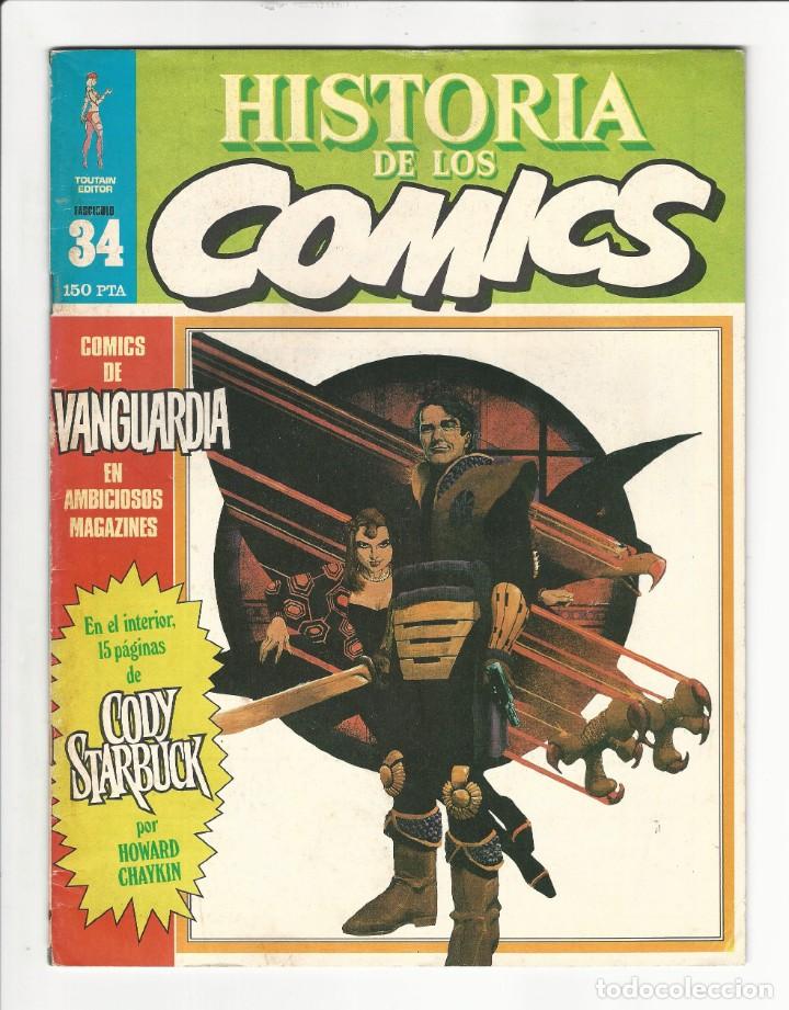 C&oacute;mics: Toutain. Historia de los c&oacute;mics. 34. Howard Chaykin. - Foto 1
