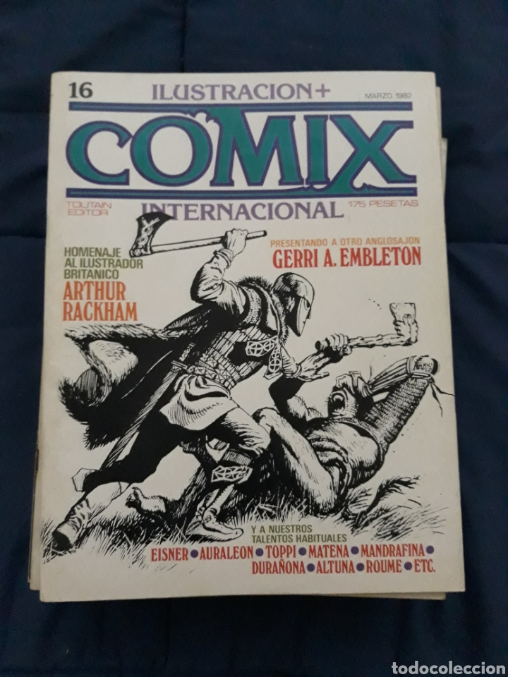 C&oacute;mics: ILUSTRACI&Oacute;N + COMIX INTERNACIONAL N&ordm; 16 - Foto 1