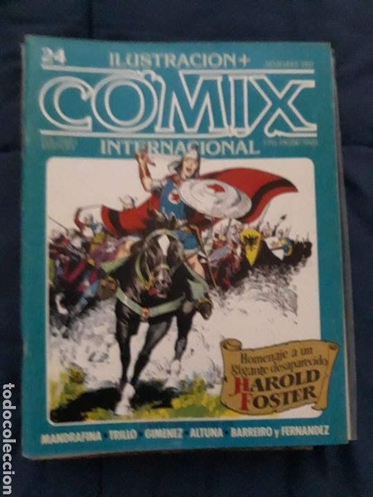 C&oacute;mics: ILUSTRACI&Oacute;N + COMIX INTERNACIONAL N&ordm; 24 - Foto 1