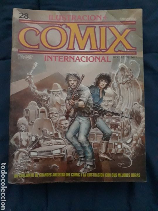 C&oacute;mics: ILUSTRACI&Oacute;N + COMIX INTERNACIONAL N&ordm; 28 - Foto 1