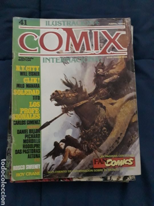 C&oacute;mics: ILUSTRACI&Oacute;N + COMIX INTERNACIONAL N&ordm; 41 - Foto 1