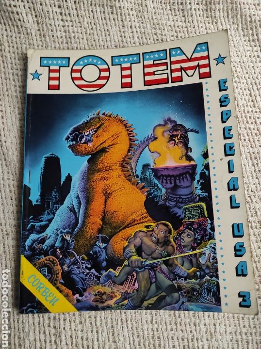 C&oacute;mics: TOTEM EXTRA N&ordm; 8 ESPECIAL USA RICHARD CORBEN, WRIGHTSON....... - Foto 1