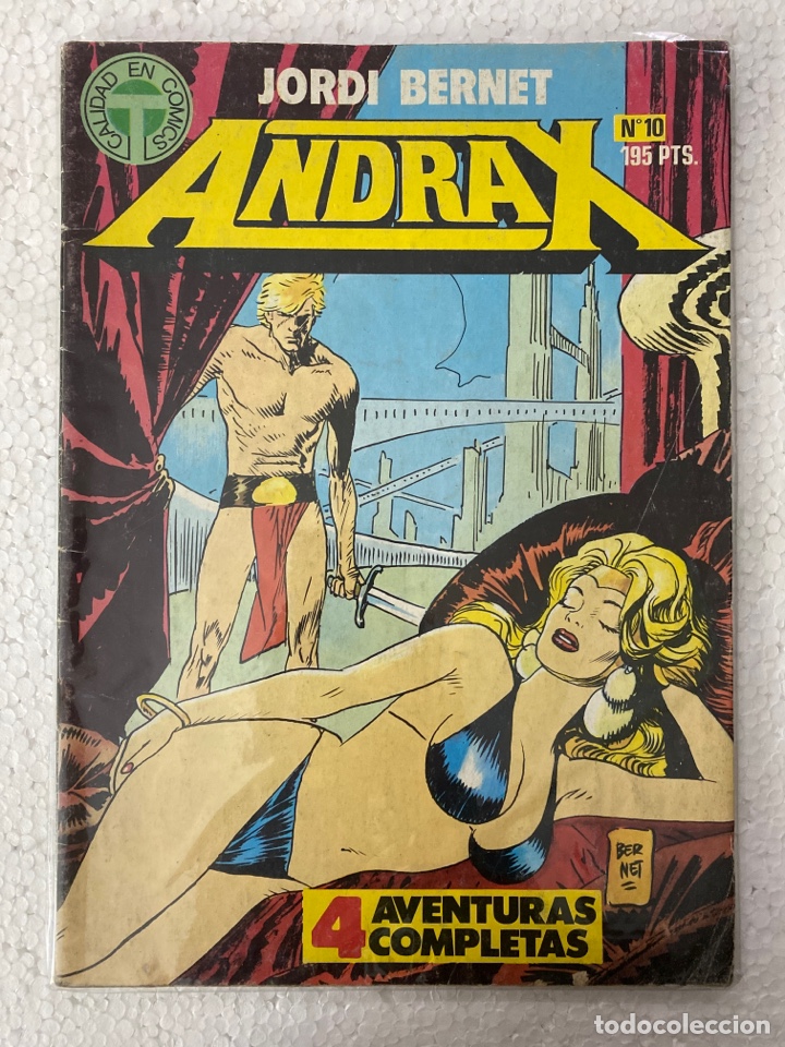 C&oacute;mics: ANDRAX #10 TOUTAIN de Jordi Bernet - Foto 1