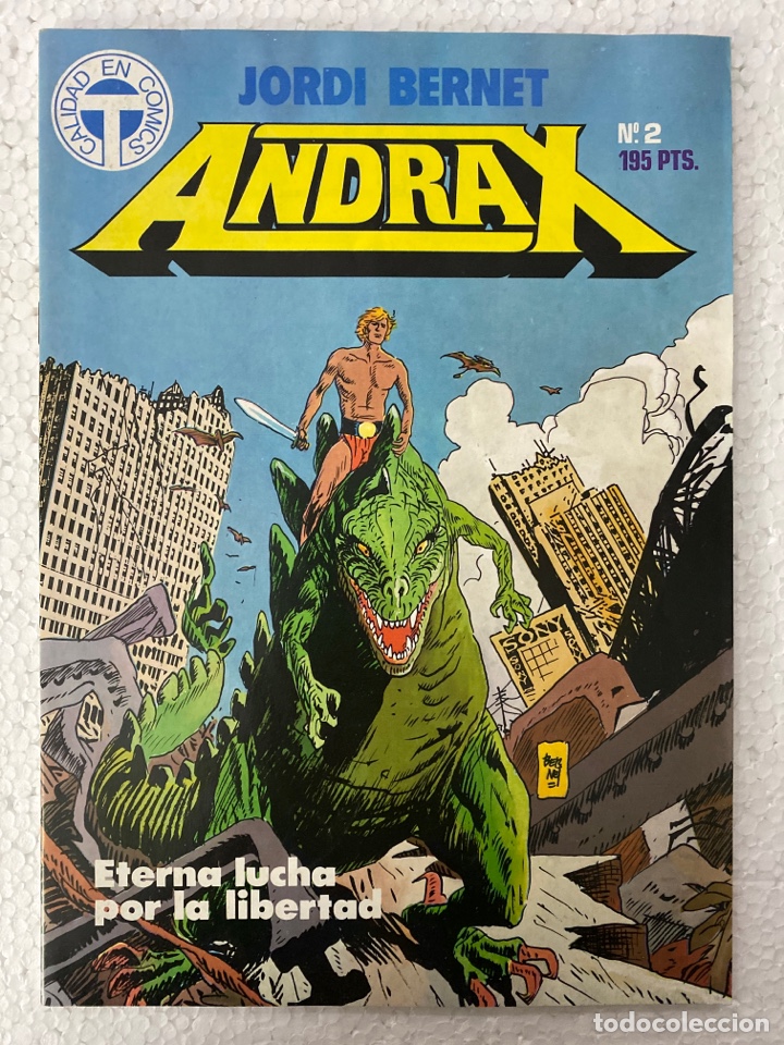 C&oacute;mics: ANDRAX #2 TOUTAIN de Jordi Bernet &laquo;IMPECABLE&raquo; - Foto 1