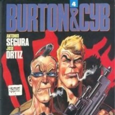 Cómics: BURTON & CYB Nº 4 (SEGURA / ORTIZ) TOUTAIN - IMPECABLE PRECINTADO - OFM15. Lote 338328538