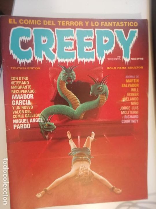 C&oacute;mics: CREEPY n&ordm; 30. TOUTAIN - Foto 1
