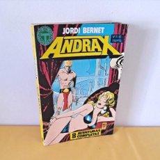 Cómics: JORDI BERNET - ANDRAX Nº 7 AL 12 (RETAPADO) - TOUTAIN EDITOR 1988