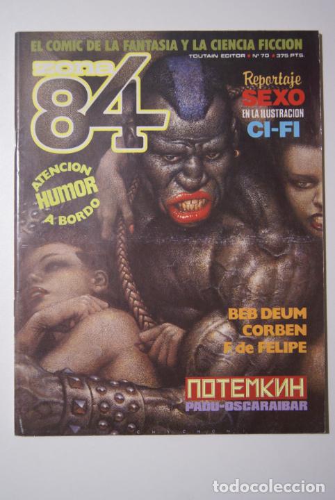 C&oacute;mics: ZONA 84 : n&ordm; 70 . Toutain , 1990 . - Foto 1