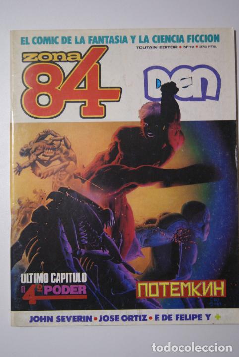 C&oacute;mics: ZONA 84 : n&ordm; 72 . Toutain , 1990 . - Foto 1