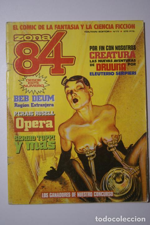 C&oacute;mics: ZONA 84 : n&ordm; 77 . Toutain , 1990 . - Foto 1
