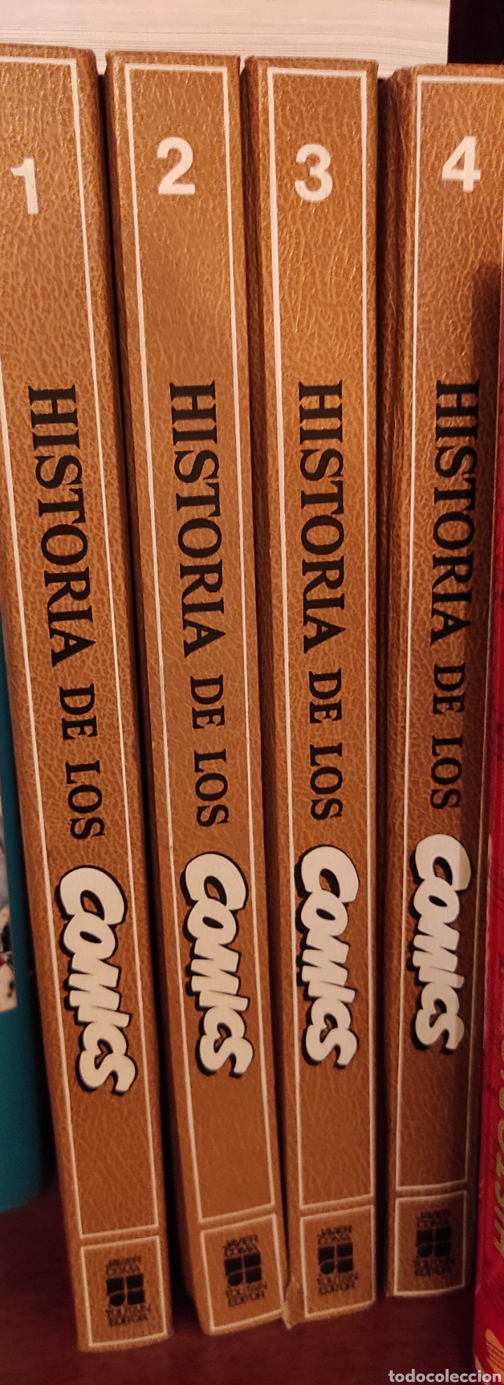 C&oacute;mics: Historia de los c&oacute;mics. Toutain Editor. Completa. 4 Tomos - Foto 1