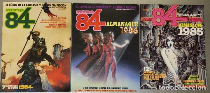 C&oacute;mics: Zona 84 -N&uacute;meros 1 al 22 + 2 Almanaques - Foto 7