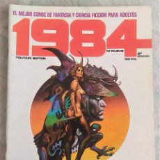 Comics: 1984 Nº 9 - TOUTAIN EDITOR - MUNDO MUTANTE DE RICHARD CORBEN - 2ª EDICIÓN. Lote 347086648
