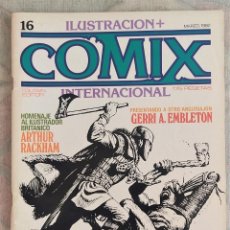 Cómics: COMIX INTERNACIONAL Nº 16 - TOUTAIN EDITOR AÑO 1982