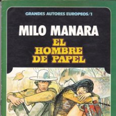 Comics : EL HOMBRE DE PAPEL - MILO MANARA - TOUTAIN. Lote 356280635