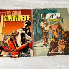 Fumetti: LA SUPERVIVIENTE - EL HEREDERO / 2 TOMOS / PAUL GILLON /TOUTAIN 1990. Lote 358021445