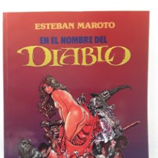 Cómics: ESTEBAN MAROTO - EN EL NOMBRE DEL DIABLO (TOUTAIN, 1991). Lote 358536600