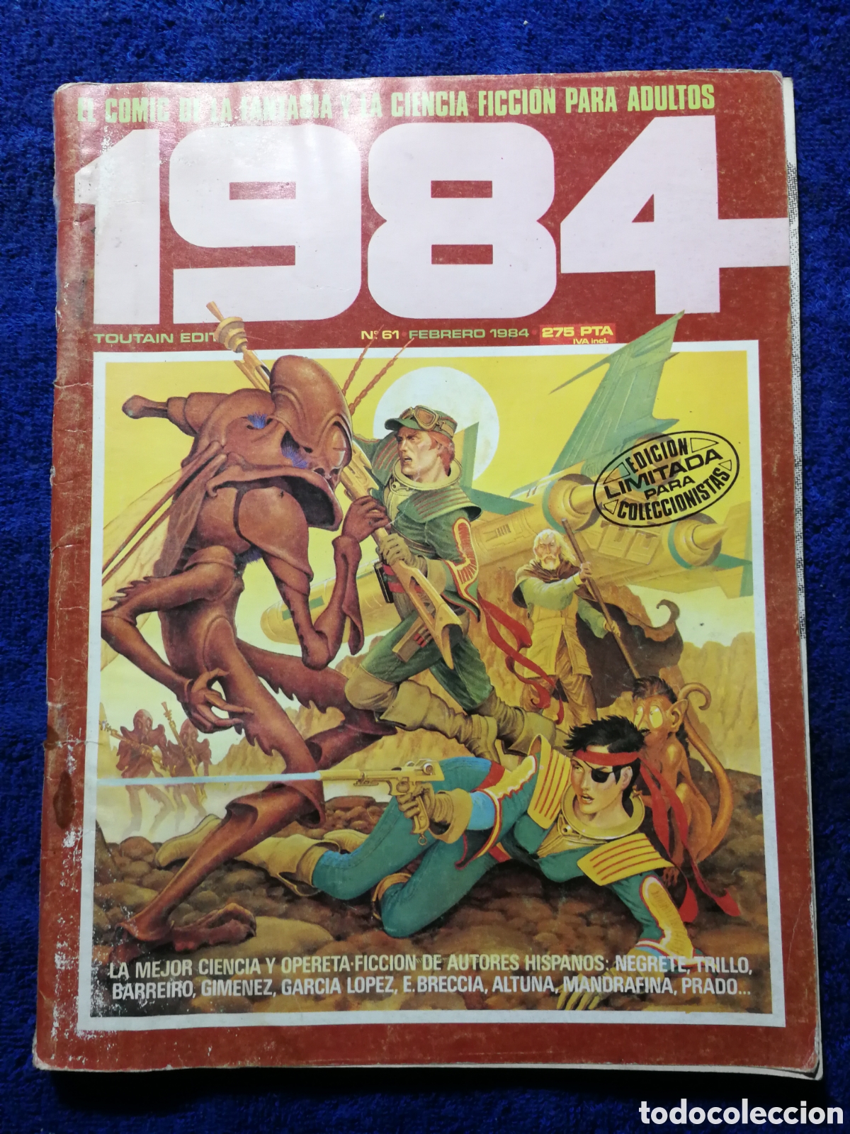 C&oacute;mics: Comic 1984. Toutain. N&uacute;mero 61 - Foto 1
