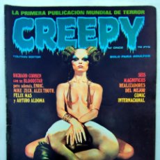 Cómics: CREEPY Nº 11 TERROR Y LO FANTASTICO TOUTAIN EDITOR 1980 ENRIC TOTH CORBEN